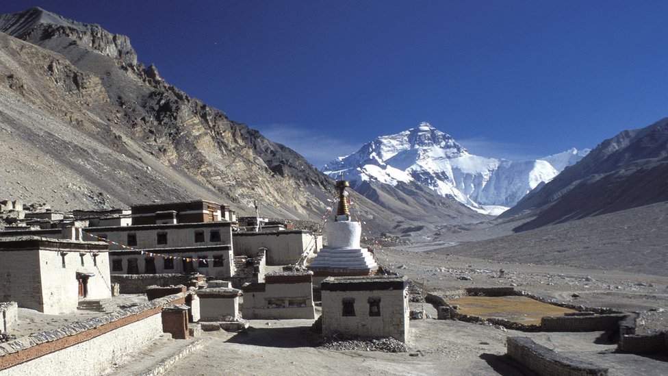 Pogled na Mont Everest sa tibetanske strane