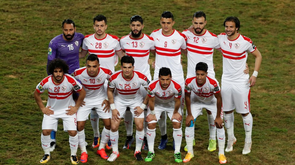 صورة للاعبي نادي الزمالك