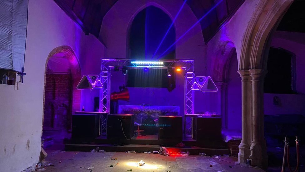 All Saints' Church, East Horndon, near Brentwood after rave