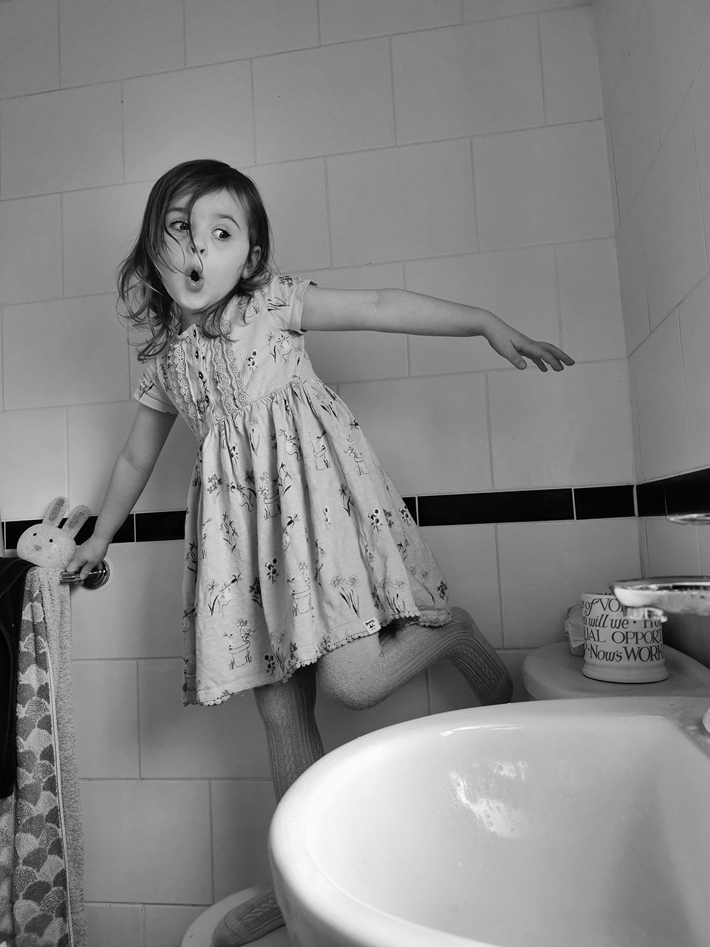 Ребенок в ванной
