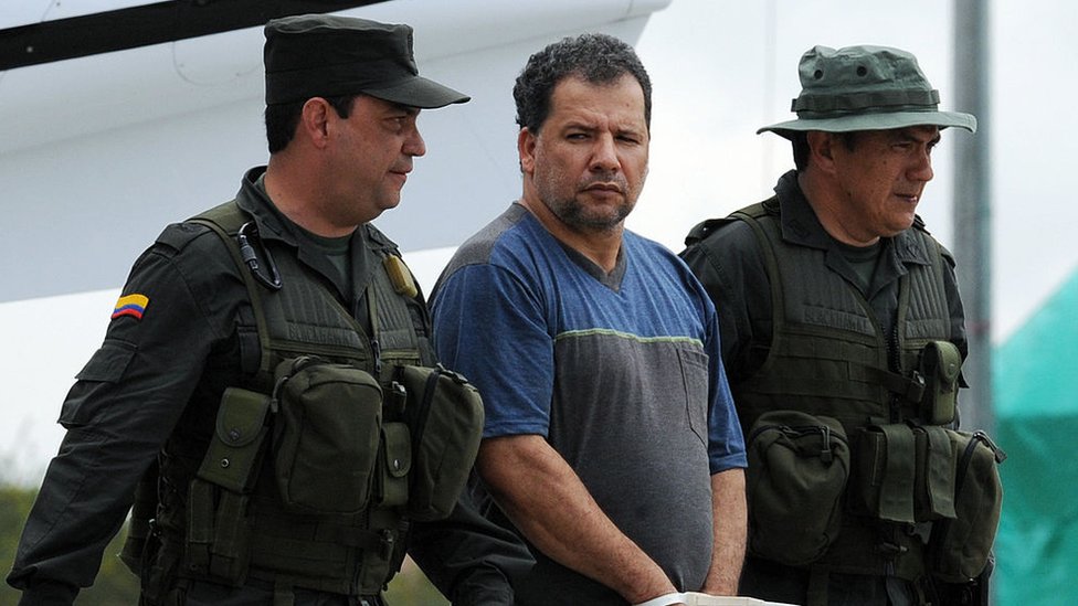 Don Mario, tras ser arrestado en 2009.