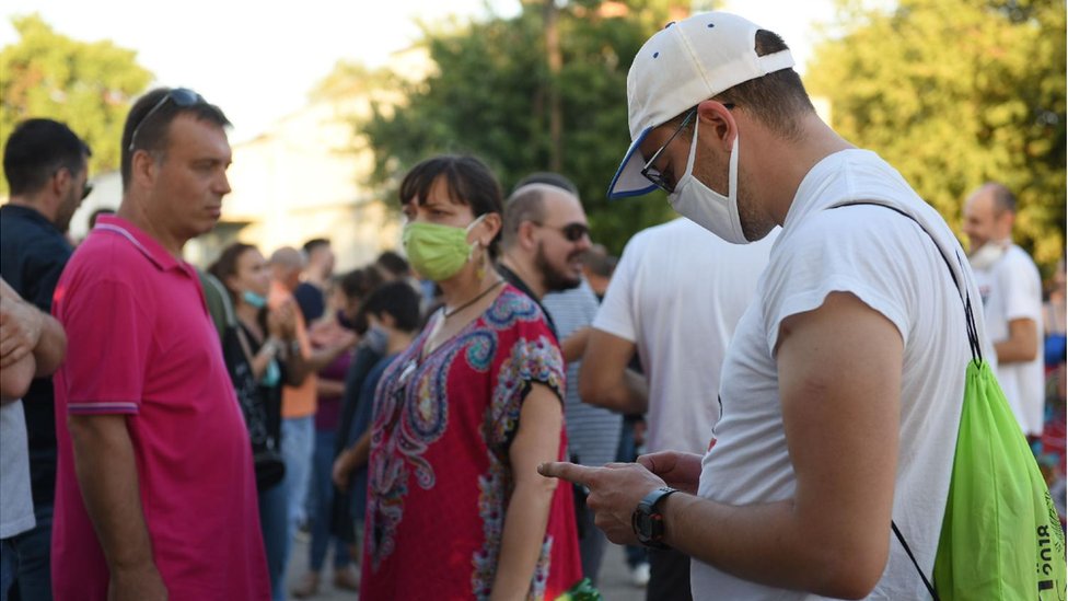 maske virus srbija