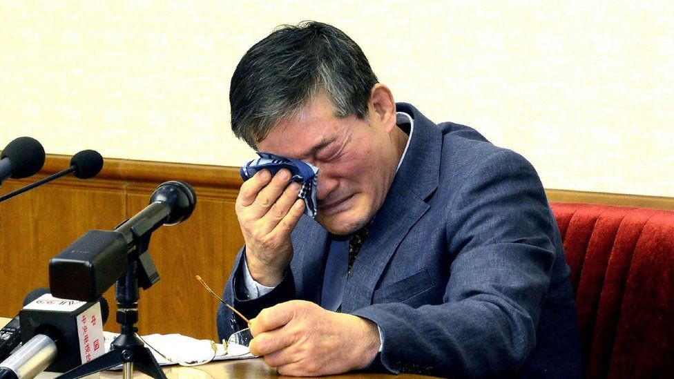 Kim Dong-chul, de 62 años, es uno de los tres estadounidenses que quedan detenidos en Corea del Norte. Kim Dong-chul