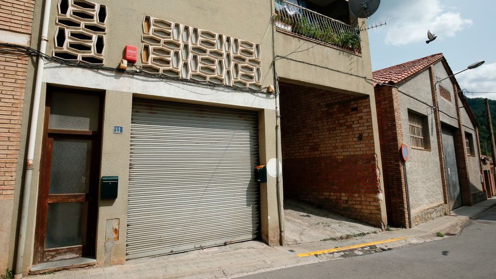 Esta es la mezquita donde supuestamente Abdelbako Es Satty predicaba como imán desde 2015. Mezquita en Ripoll