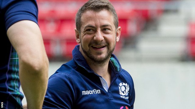 Greig Laidlaw will earn his 52nd Scotland cap against Japan on Saturday
