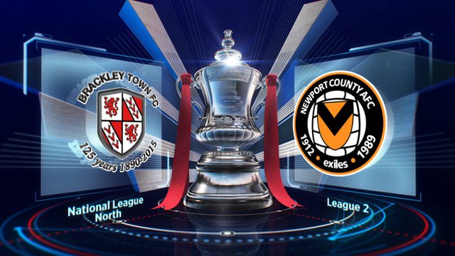 Brackley Town 2-2 Newport