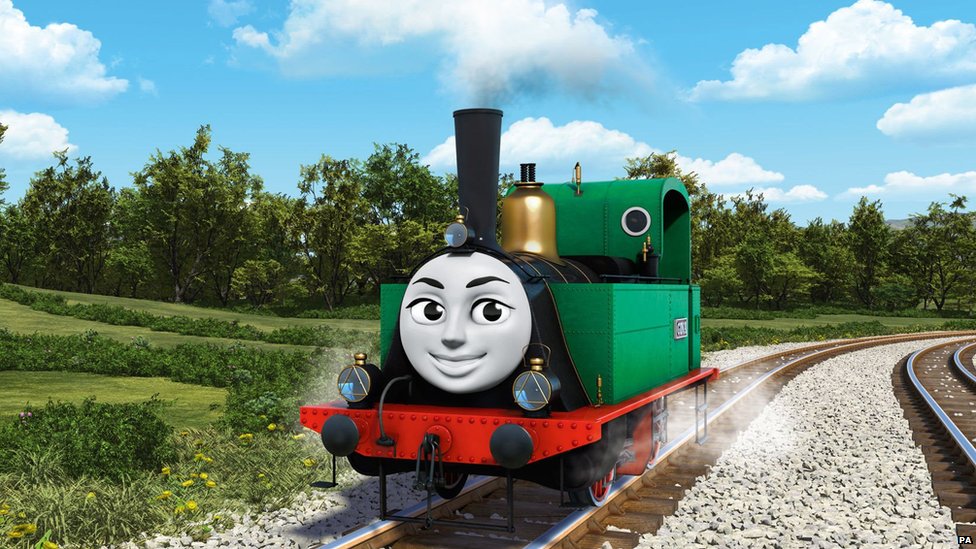 green engine in thomas the tank engine