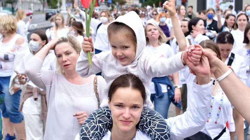 Protestas en Bielorrusia