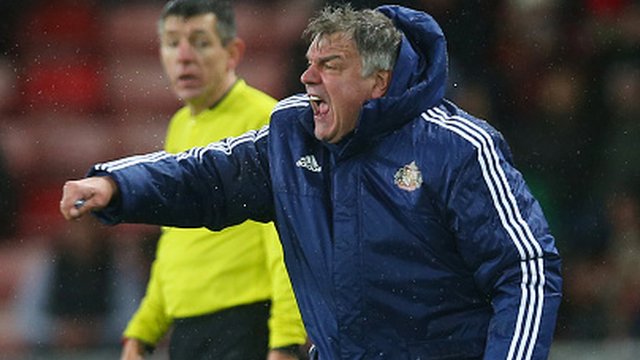 Sunderland manager Sam Allardyce