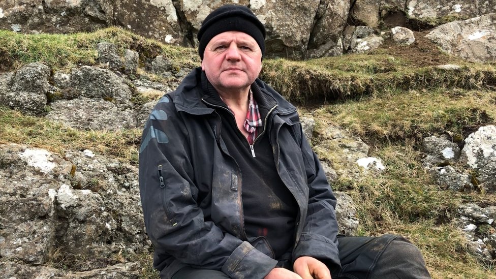 Faroese farmer Jacob Martin Debes
