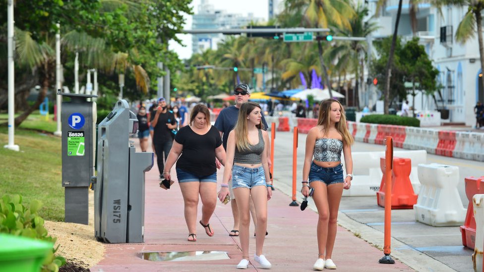 Молодых людей видели в Майами