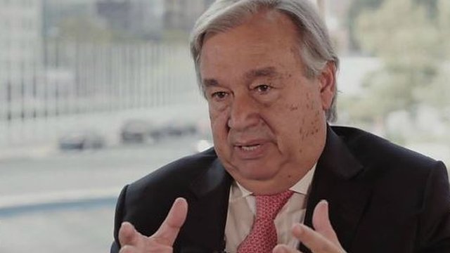 Guterres conversó con la BBC sobre la crisis de los rohingyas en Myanmar. Secretario general de las Naciones Unidas, Antonio Guterres