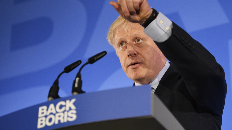 Boris Johnson launches his Tory leadership campaign