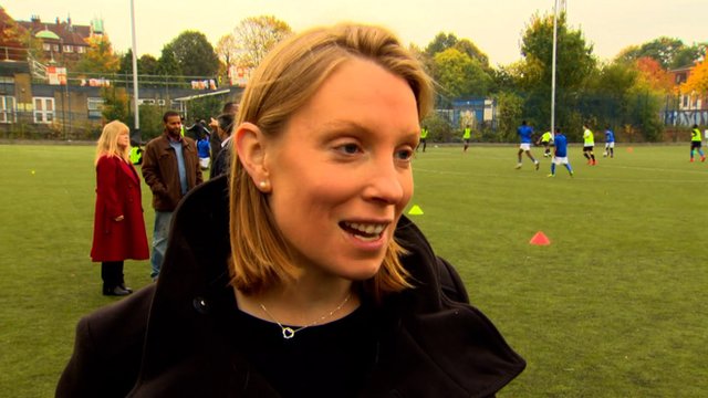 Tracey Crouch, the Parliamentary Under Secretary of State for Sport, Tourism and Heritage