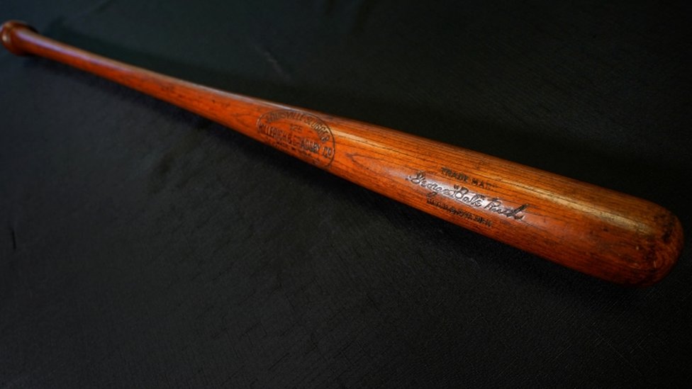 Babe Ruth Baseball Player S Landmark Home Run Bat Fetches 1m c News