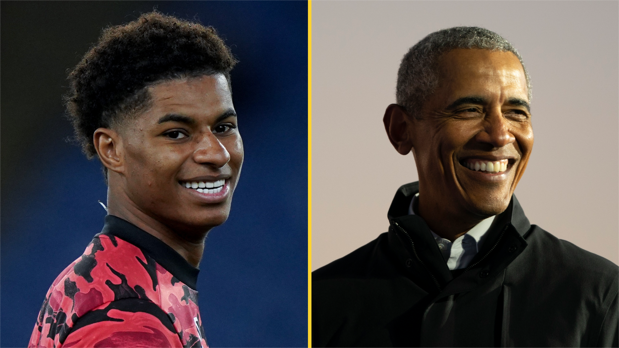 Marcus Rashford: Manchester United and England forward speaks to Barack Obama