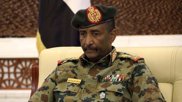 El general Al Burhan fotografiado en junio de 2021