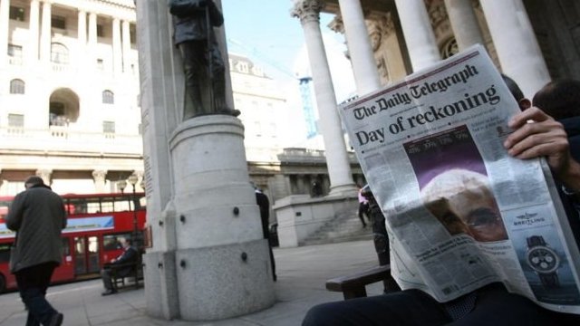 La crisis de 2008 condujo al colpaso de cientos de bancos alrededor del mundo. City de Londres