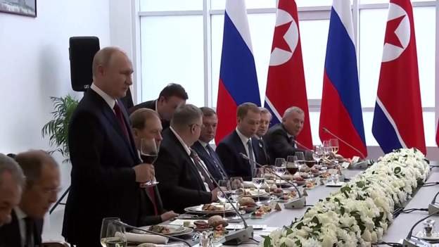 Putin i Kim Džong Un