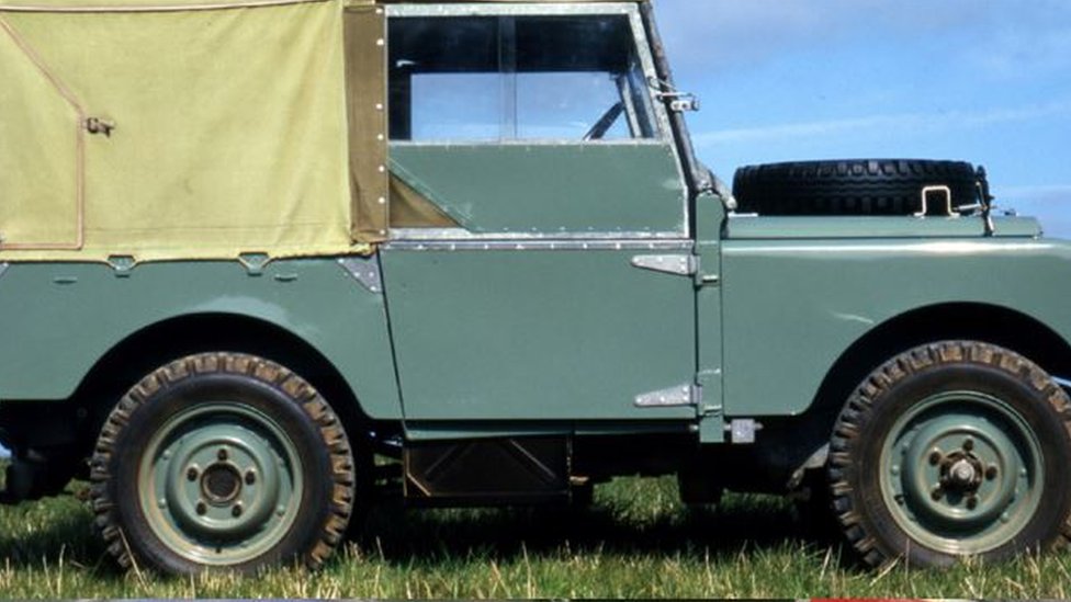 Hue 166, самый старый Land Rover