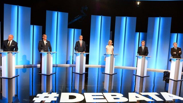 Debate político na TV polonesa