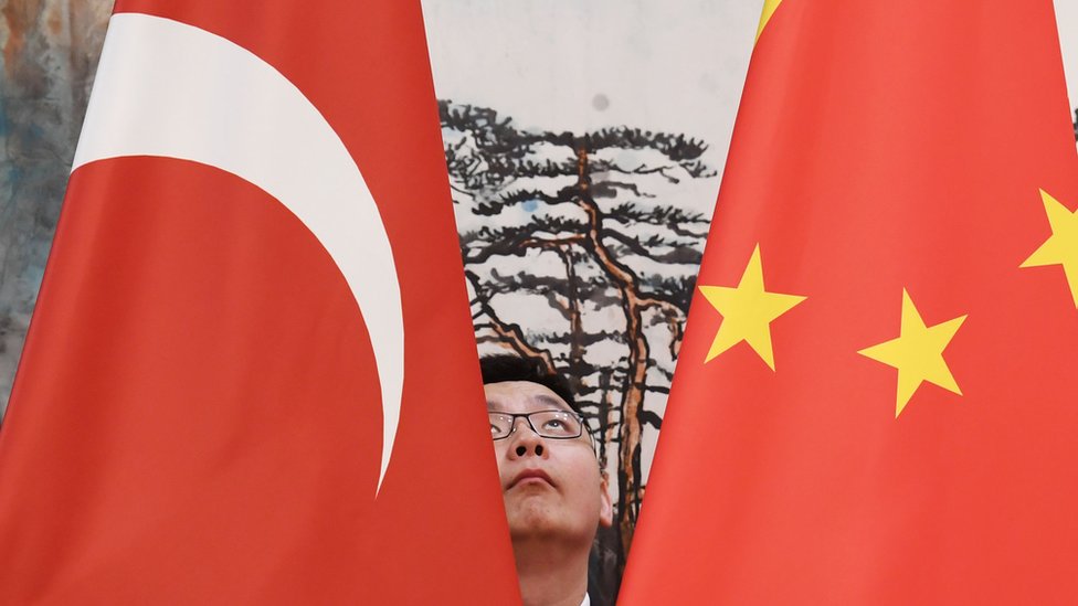 Türkiye Çin bayrakları