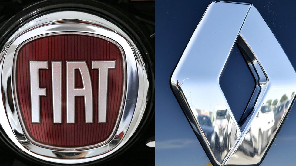 Fiat ve Renault logoları