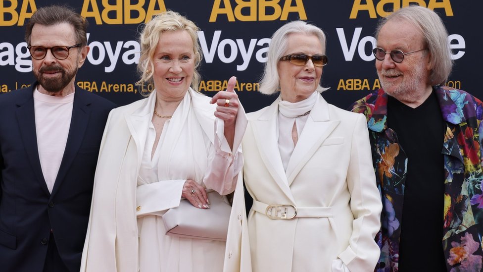 Abba on the red carpet