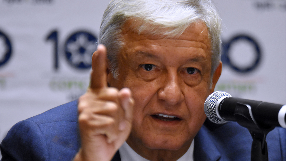 El presidente electo, Andrés Manuel López Obrador.