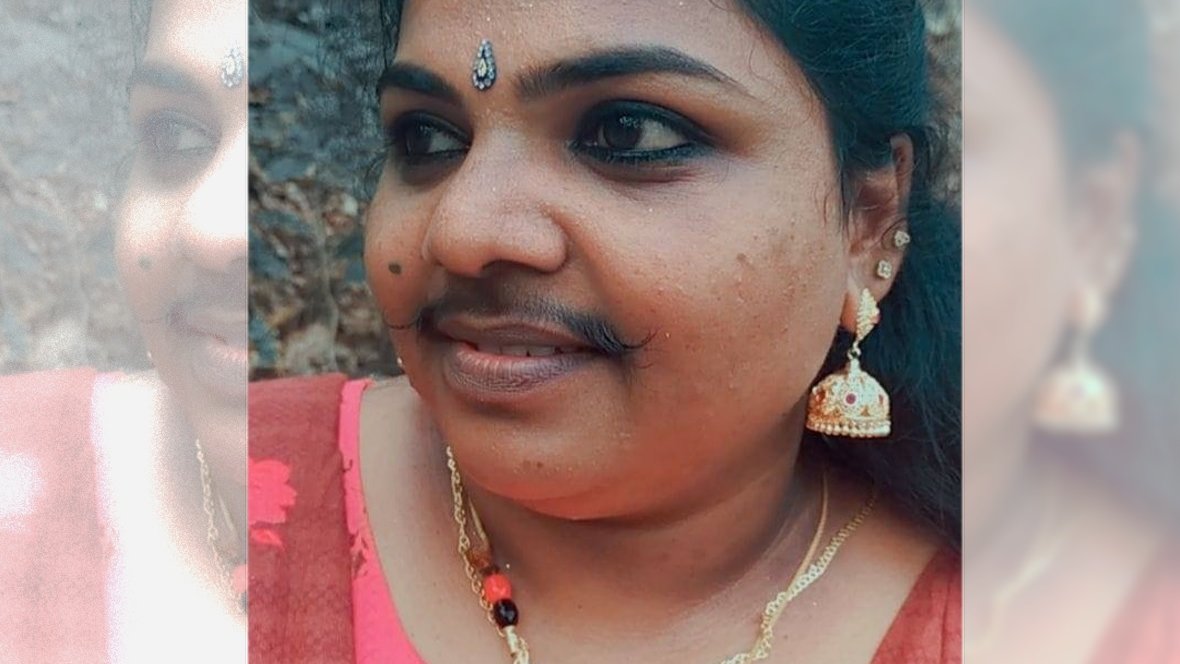 Kerala: Meet the Indian woman who flaunts her moustache