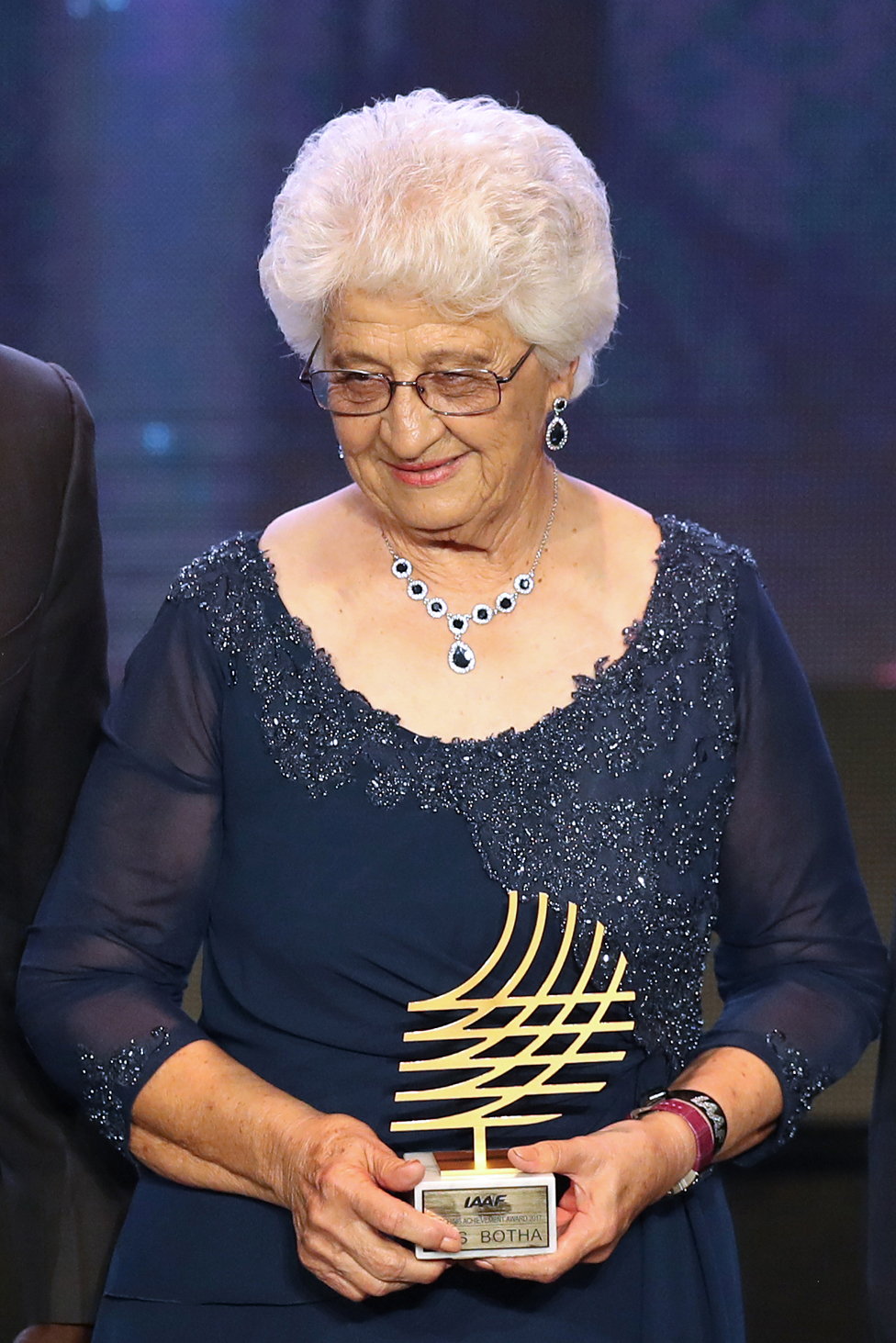 Botha fue reconocida como la entrenadora del año 2017. Anna Botha