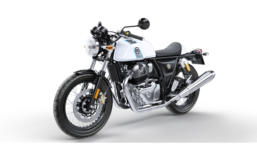 Royal Enfield's Continental GT 650 - Ice Queen