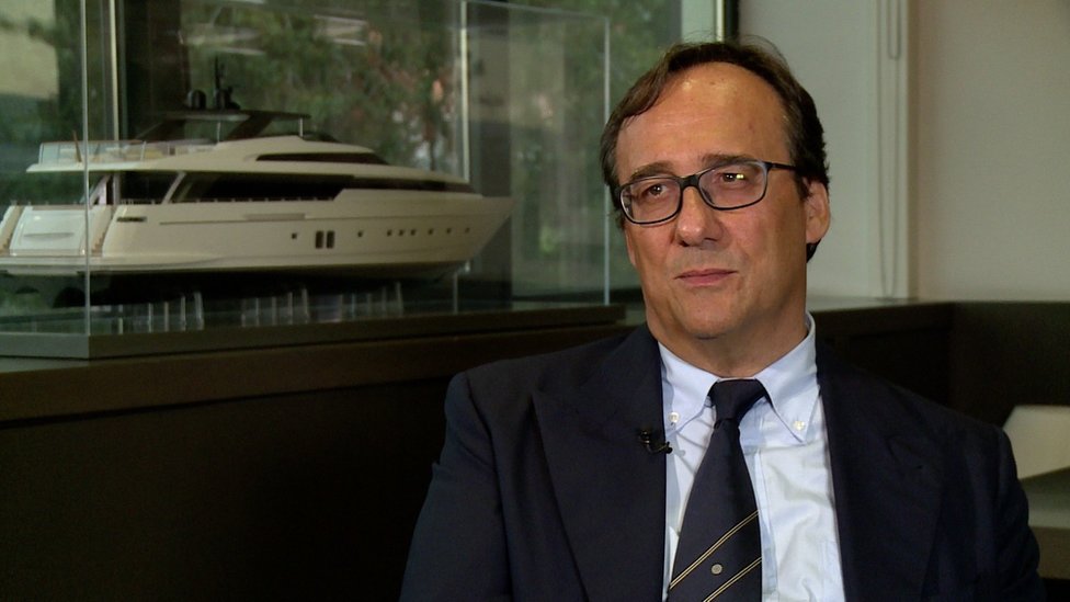 "Si quieres una obra de arte, vas a Italia", asegura Massimo Perotti. Massimo Perotti