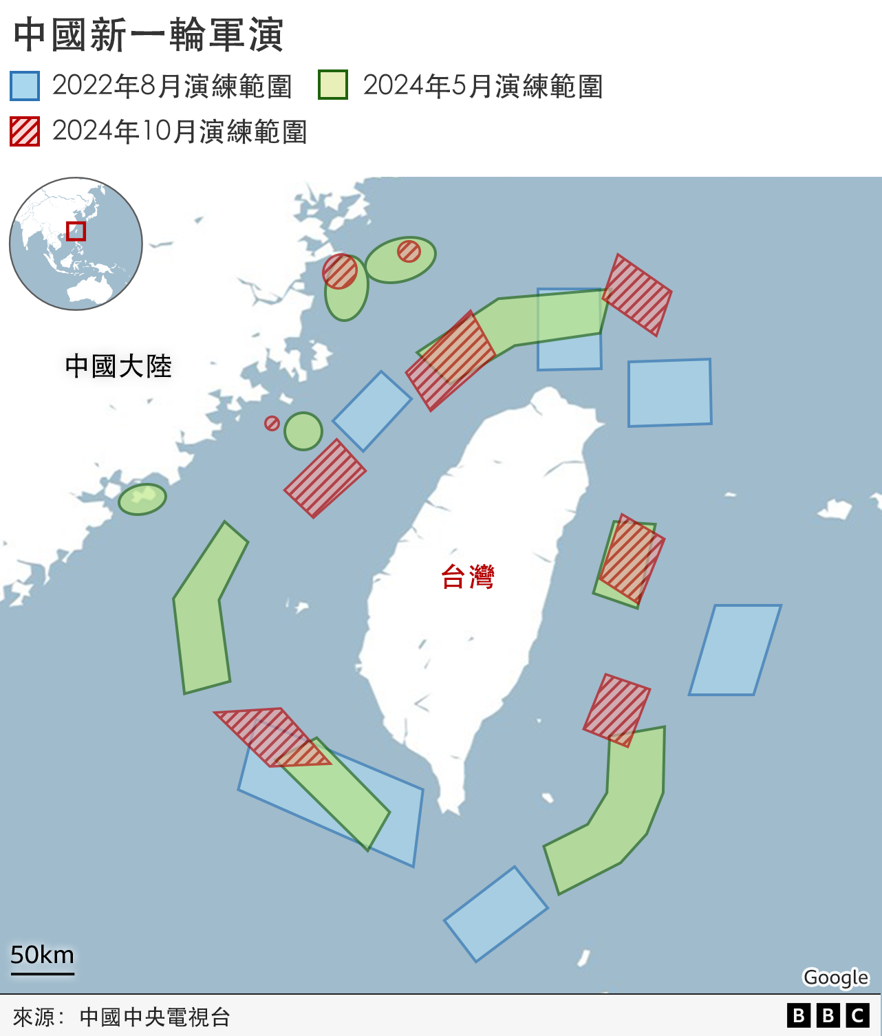 PLA drill location map