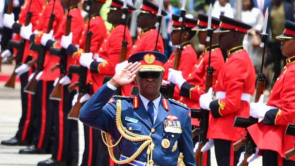 Gen Francis Ogolla: Kenya helicopter crash kills country's military chief