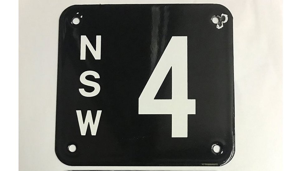 recording artist licence plates