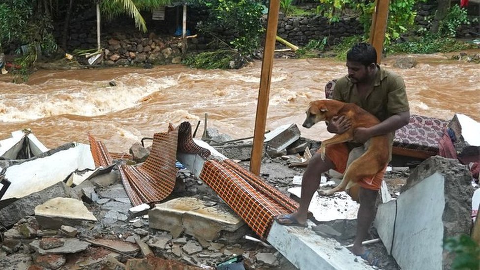 Kerala floods: At least 24 killed as rescue operation continues