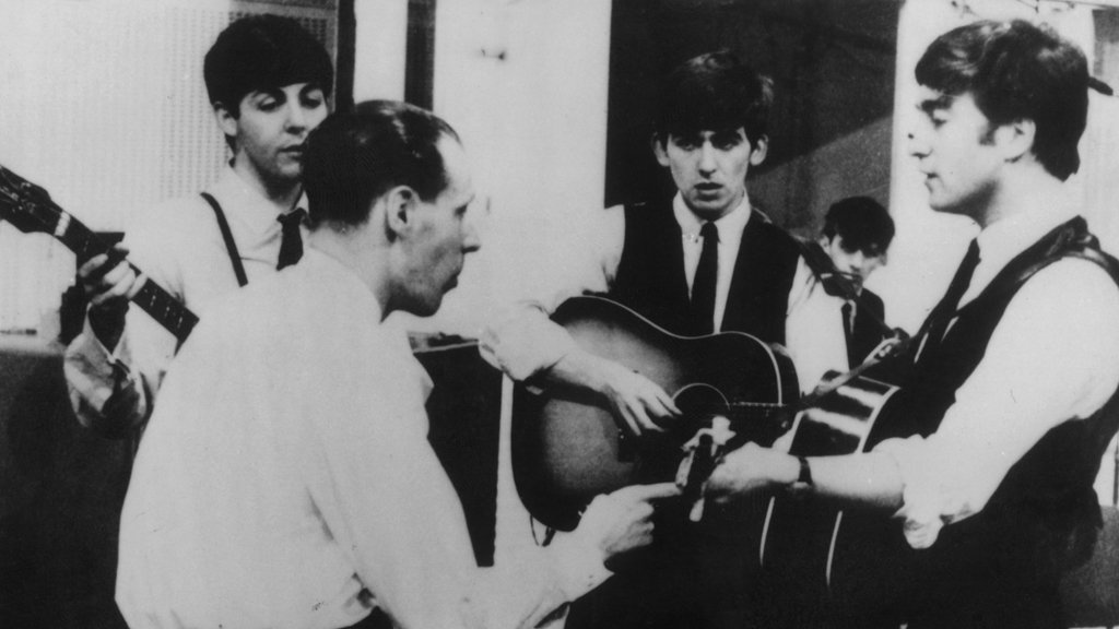 The Beatles в студии с Джорджем Мартином