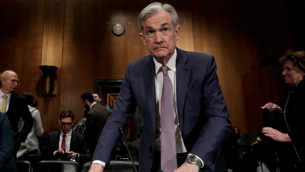 Jerome Powell in 2020