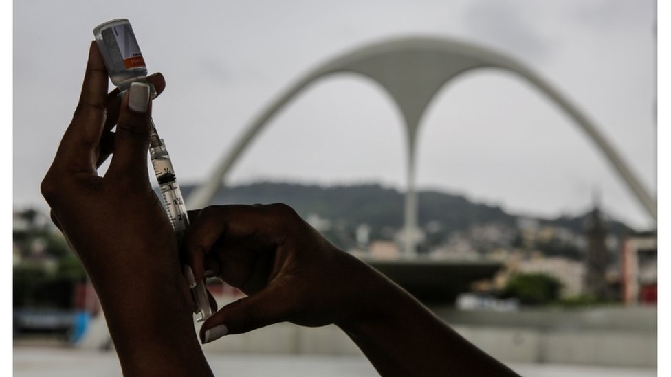 Vacuna en Rio de Janeiro