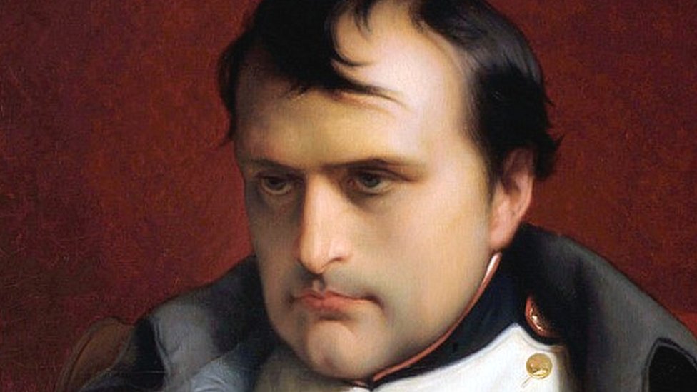 Napoleon portrait, by Hippolyte Delaroche