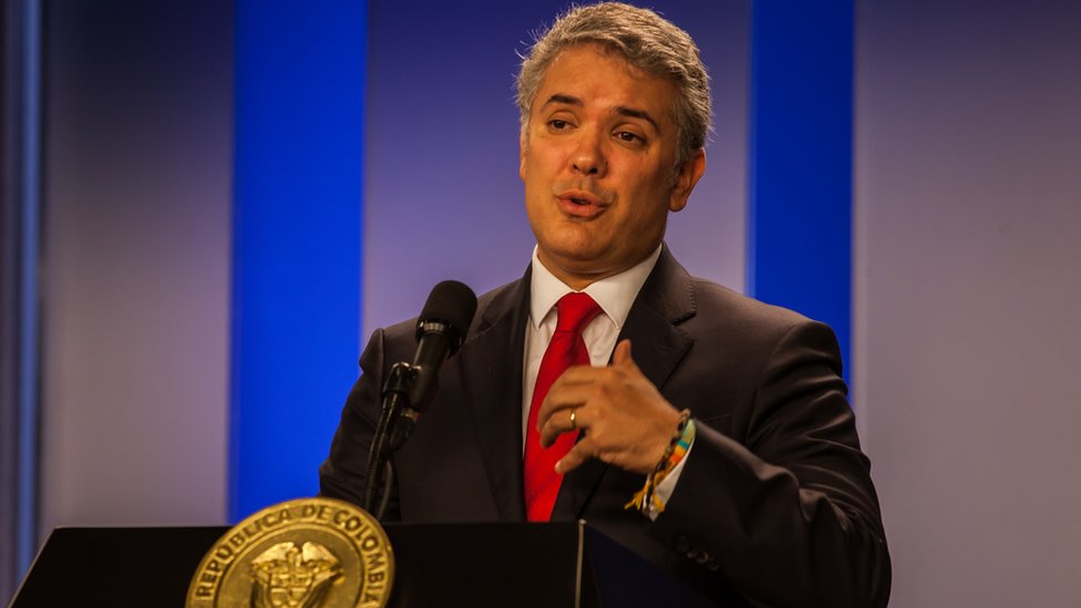 Iván Duque, presidente de Colombia.