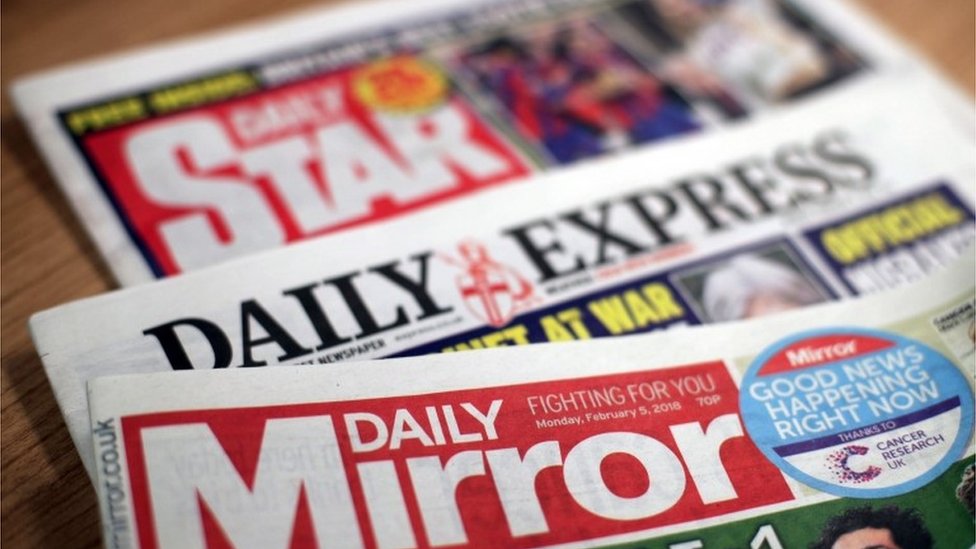 Mirror buys Express titles from Richard Desmond - BBC News