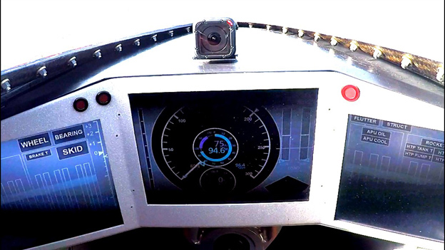 Así se ve la cabina del Bloodhound. (Foto: Bloodhound SSC) (Foto: Bloodhound SSC)