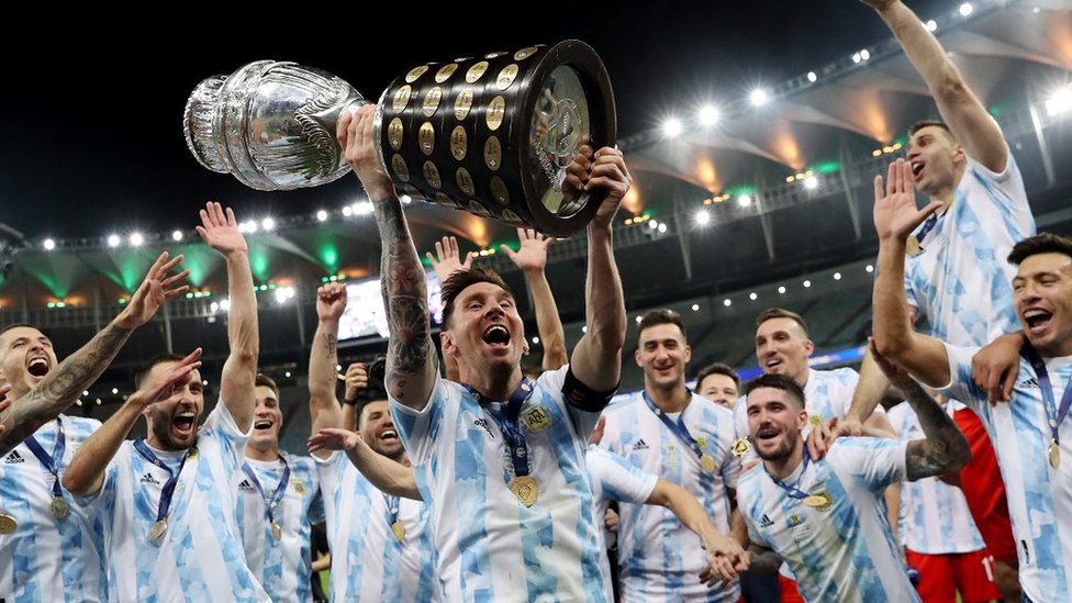 Argentinci - osvajači Kopa Amerike 2021.