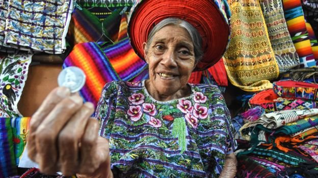 Mujer indígena en Guatemala