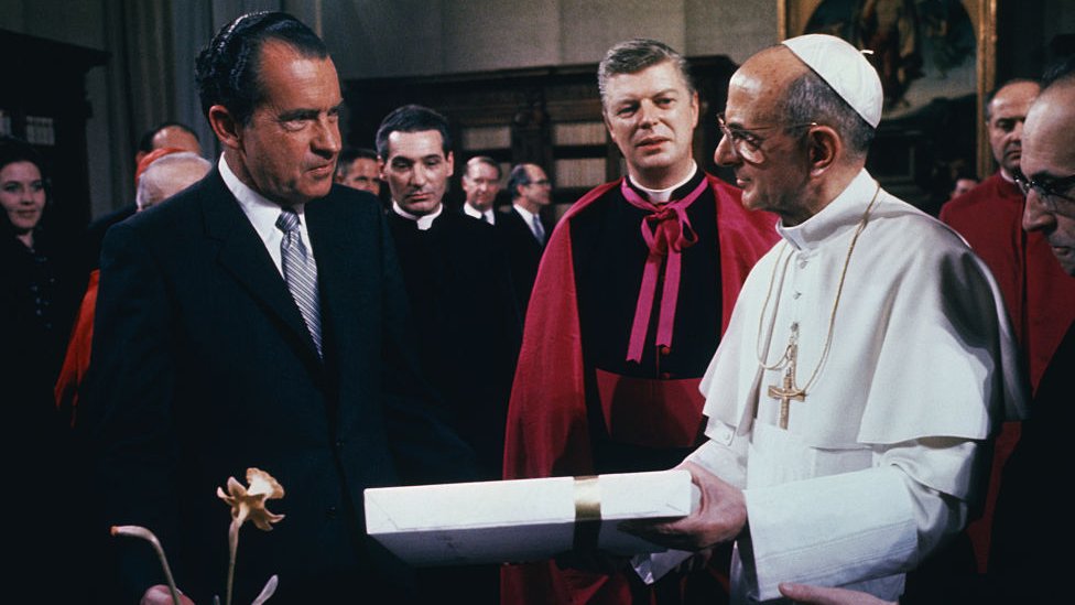 Nixon and Pope Paul