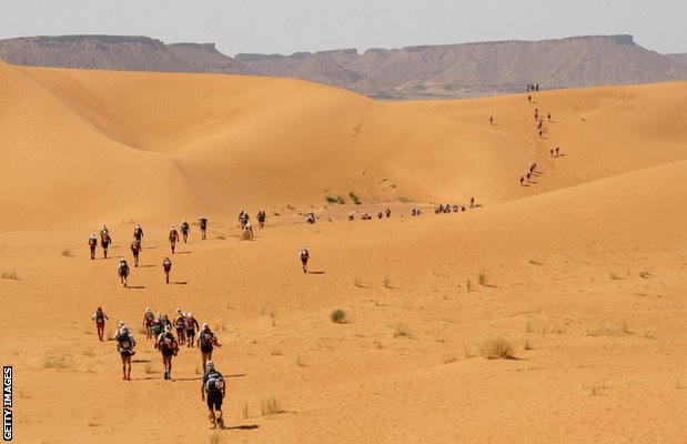 Marathon des sables in 2008