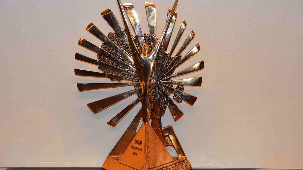 The African Sports Personality of the Year trophy