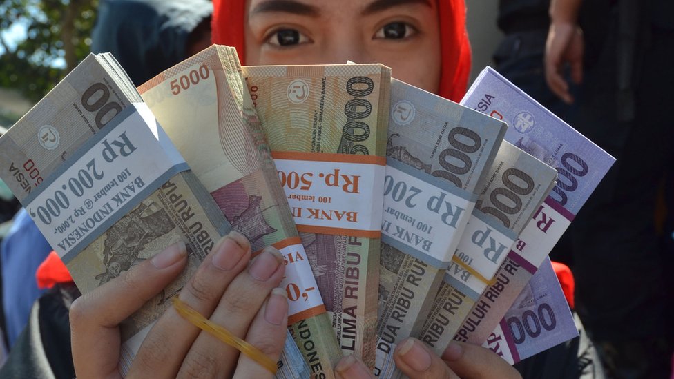 印尼盾一度跌至1998年亞洲金融危機以來的最低點